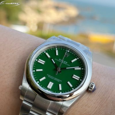 Clean Factory Rolex Oyster Perpetual 41/36mm for 3230 31mm for 2232 Green Watch